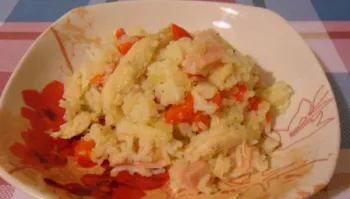 Плов с индейкой по-креольски