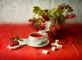Чай с калиной
