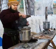Чем топить самовар