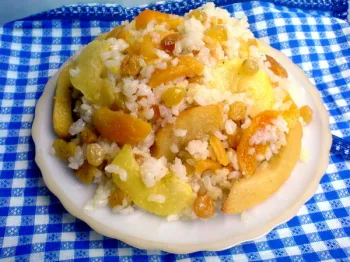 Плов с фруктами по-индийски