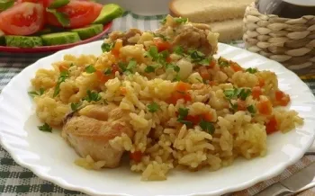 Плов с курицей