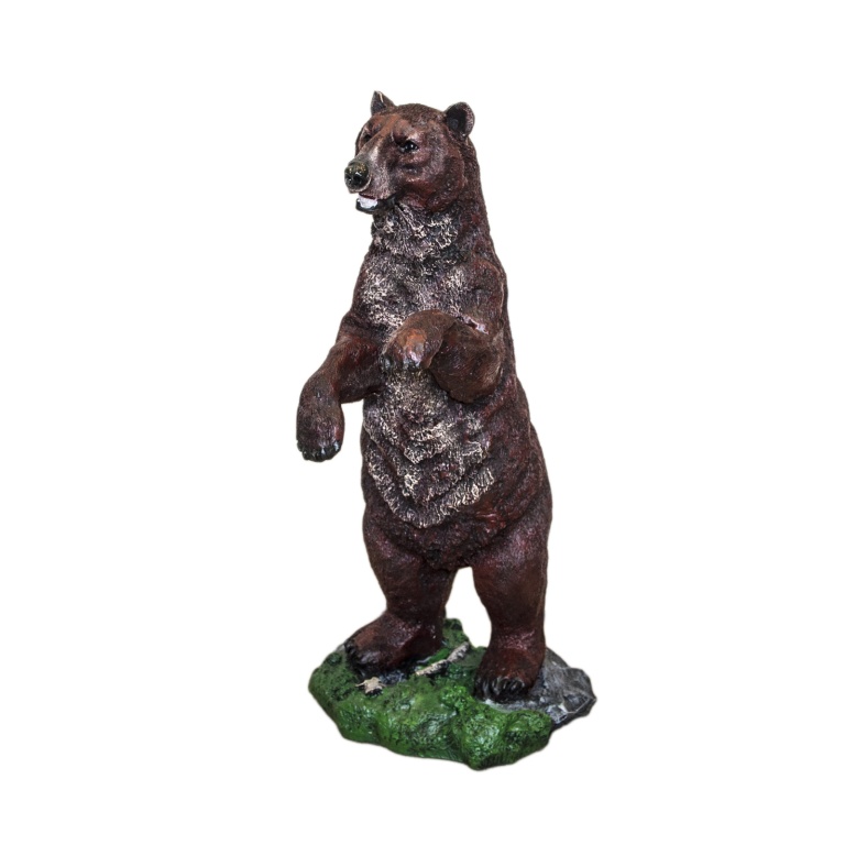 Садовая фигура Медведь стоячий ( 25х23х53 см) (Фото №1)